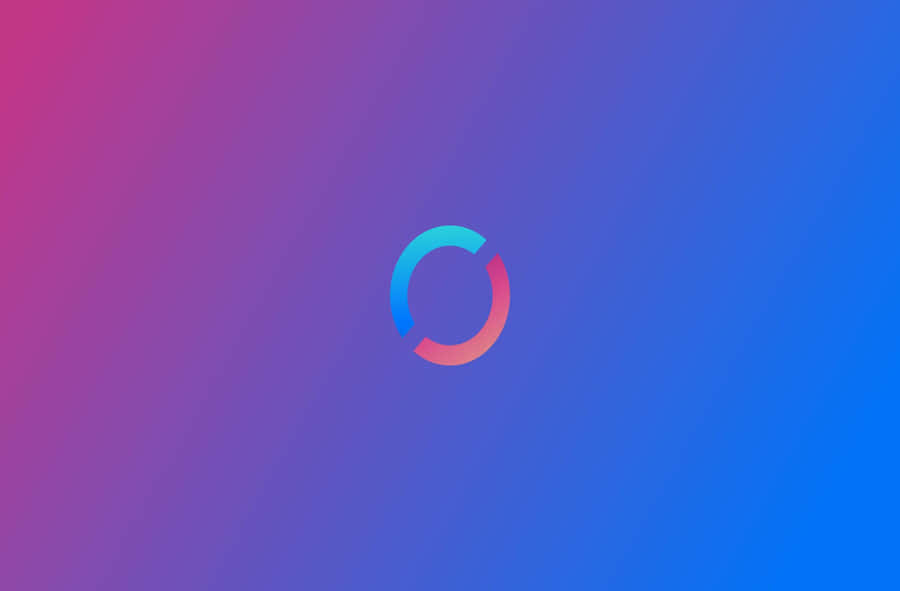 Gradient Backgroundwith Logo Wallpaper