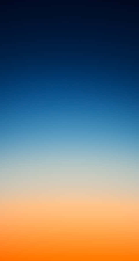 Gradient Sunset Sky Wallpaper