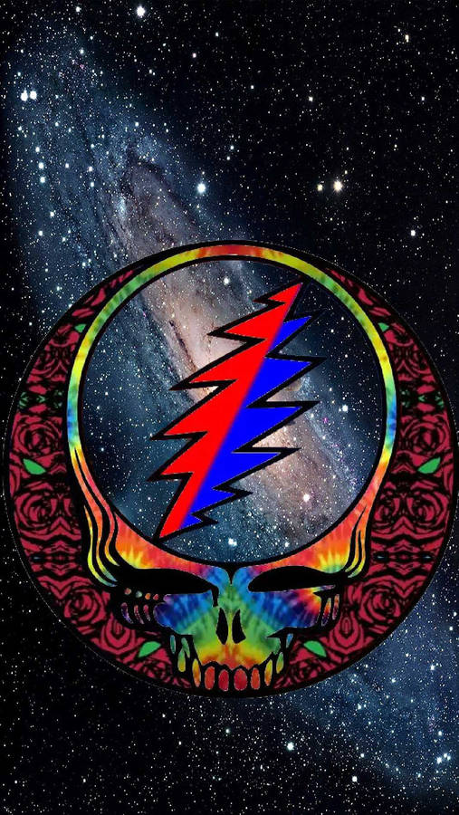 Grateful Dead Galaxy Skull Wallpaper