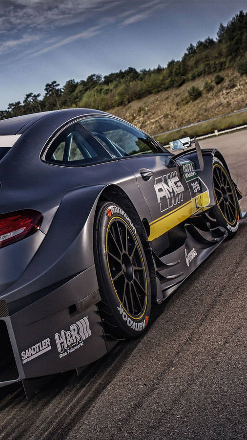 Gray Mercedes-amg Iphone Wallpaper