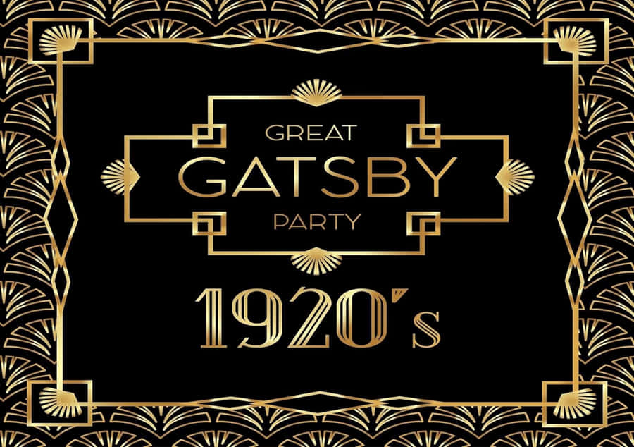 Great Gatsby 1920s Party Wallpaper
