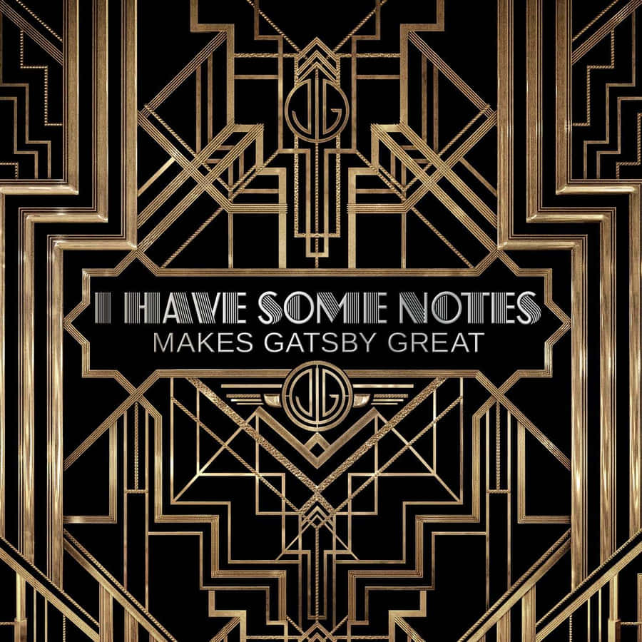 Great Gatsby Art Deco Design Wallpaper