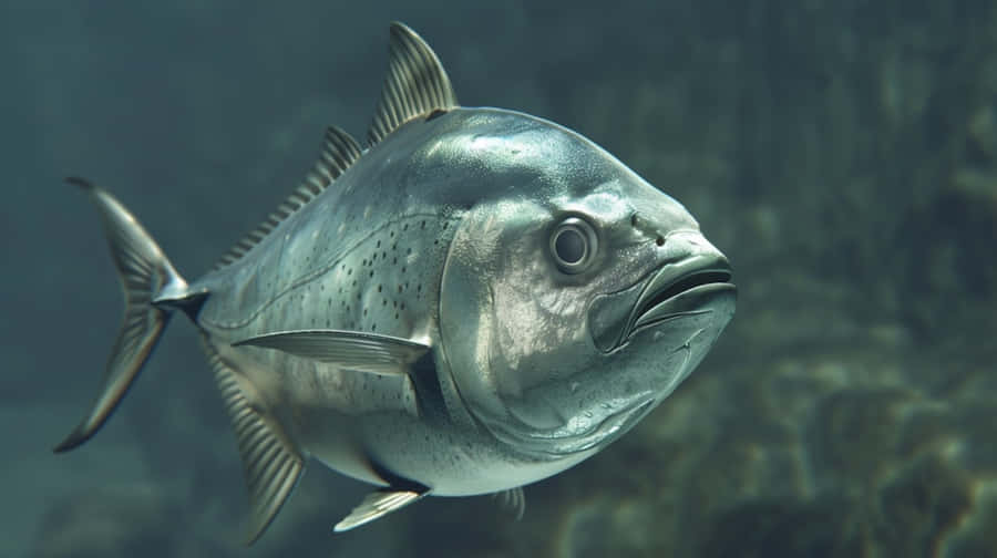 Greater Amberjack Underwater Portrait.jpg Wallpaper