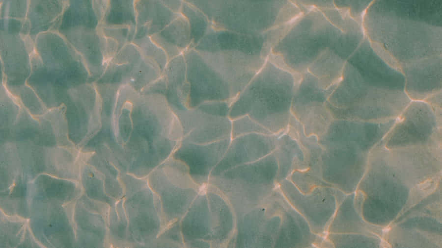 Green Aesthetic Desktop Water Wallpaper