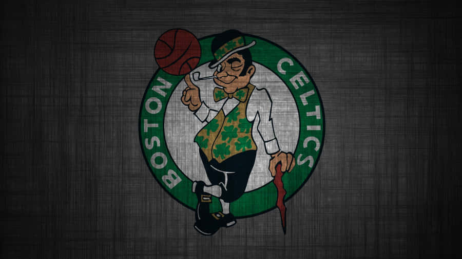 Green And White: The Celtics Logo Wallpaper