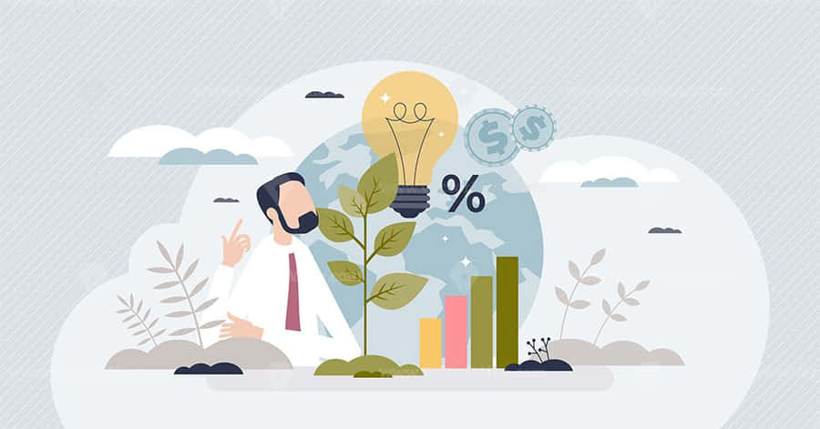 Green Finance And Sustainable Investments In A Growing Economy Wallpaper