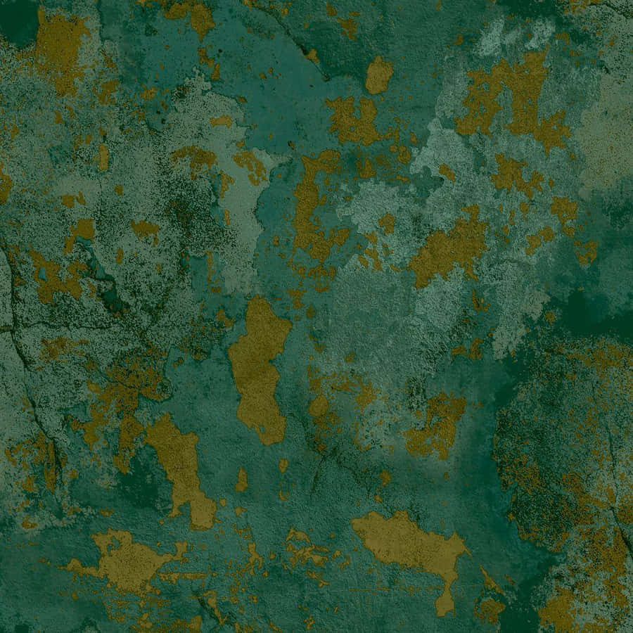 Green Gold Texture Background Wallpaper
