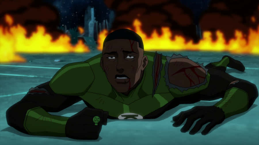 Green Lantern The Animated Series John Stewart Wallpaper