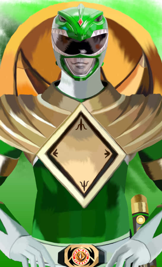 Green Ranger Power Stance Wallpaper