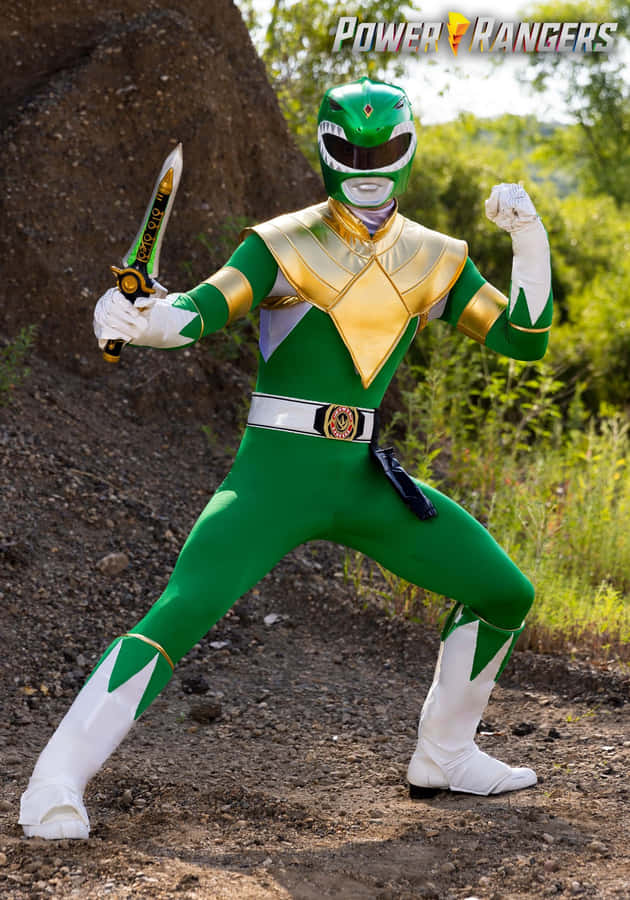 Green Ranger Power Stance Wallpaper