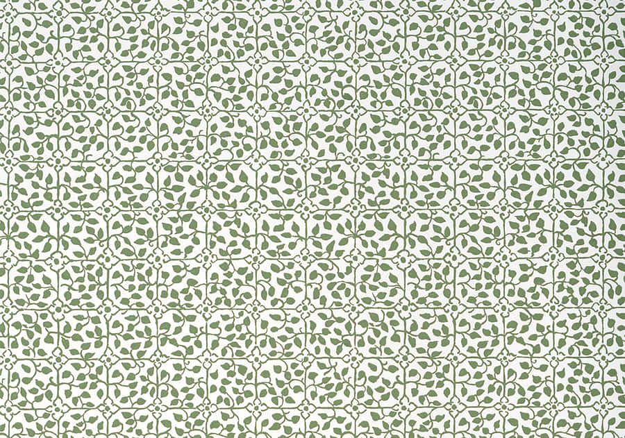 Green Vine Pattern Texture Wallpaper
