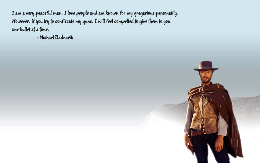 Gregarious Quote By Michael Badnarik Wallpaper