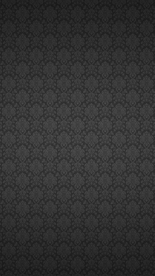 Grey Iphone Crest Pattern Wallpaper