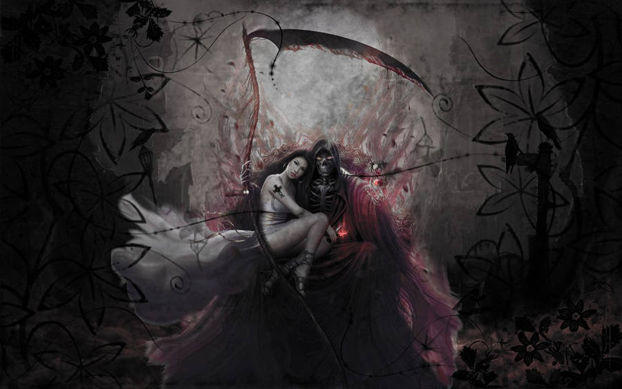 Grim Reaper’s Love Wallpaper