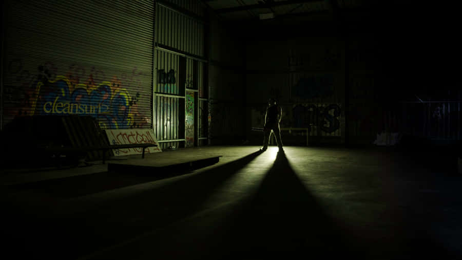 Gritty Warehouse Wallpaper