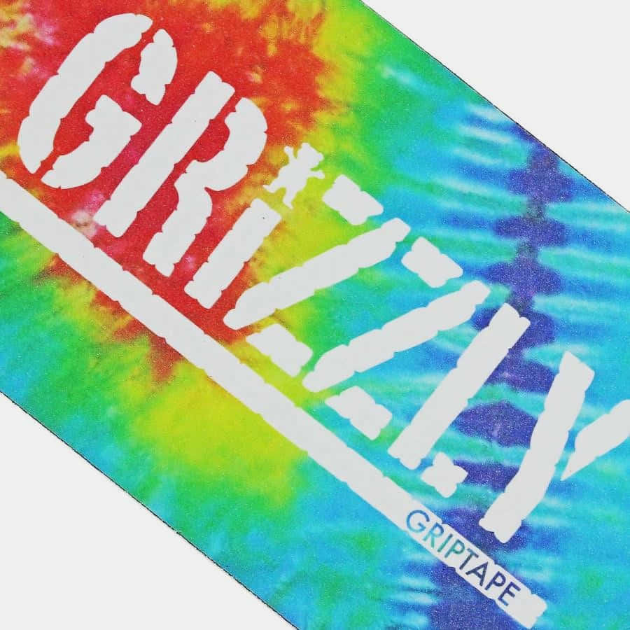 Grizzly Griptape Tie Dye Design Wallpaper