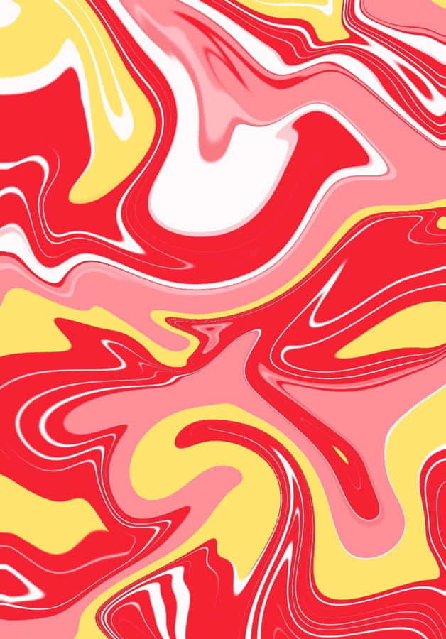Groovy Retro Paint Wallpaper