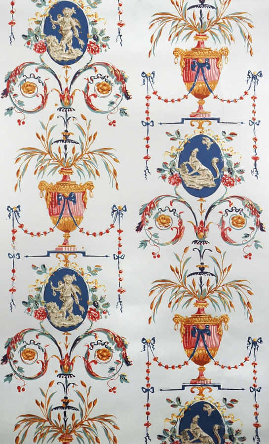 Grotesque Plant Pattern [wallpaper] Wallpaper