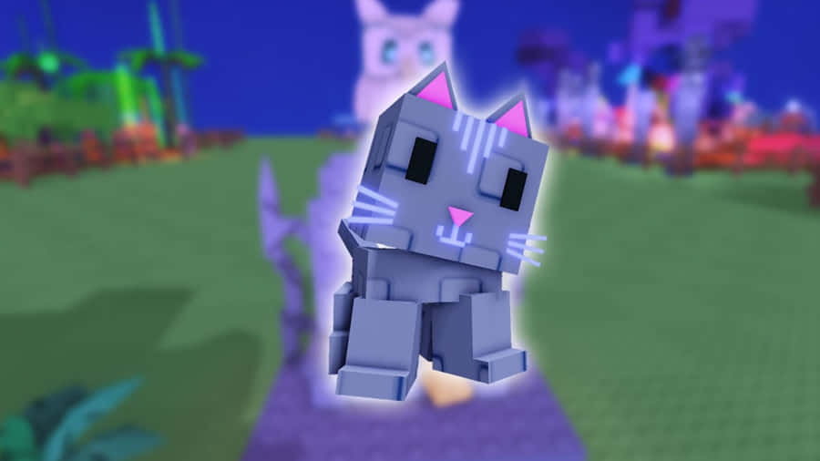 Grow A Garden Cat Companion Wallpaper