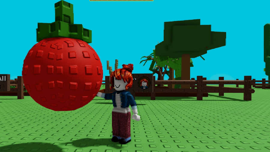 Grow Giant Tomato Wallpaper