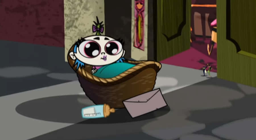 Growing Up Creepie Baby Notes Wallpaper