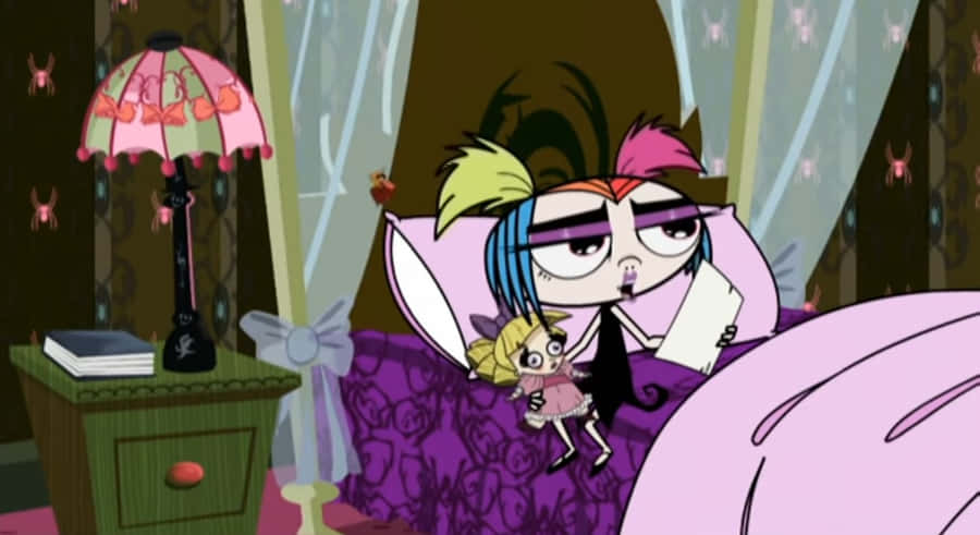 Growing Up Creepie Doll Wallpaper