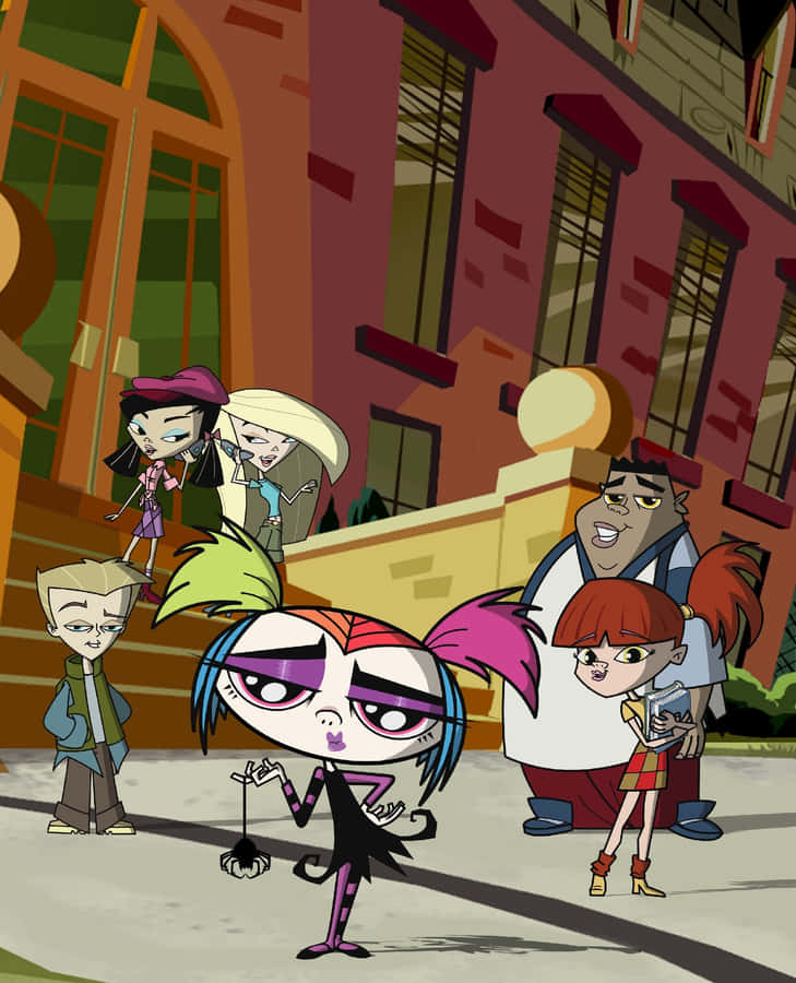 Growing Up Creepie Friends Wallpaper