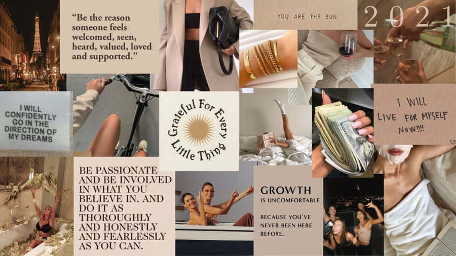 Growth Is Uncomfortable Wallpaper