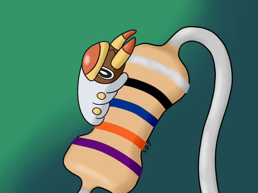 Grubbin Pokemon Illustration Wallpaper