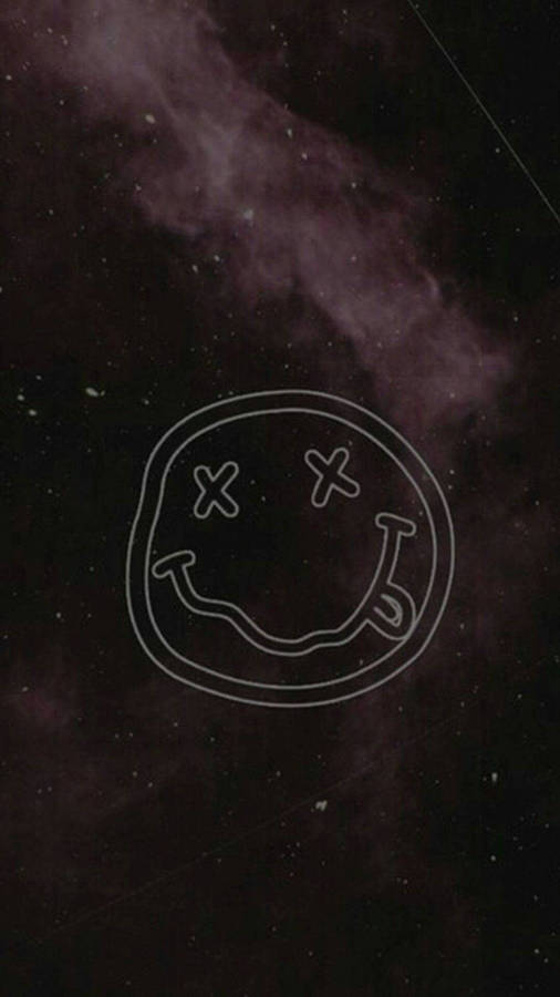 Grunge Emo Aesthetic Smiley Face Wallpaper