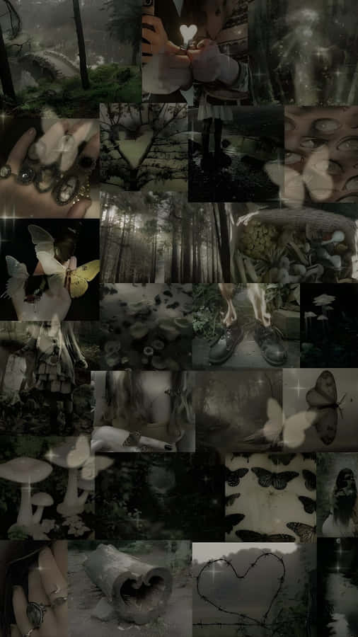 Grunge Fairycore Forest Vibes Wallpaper