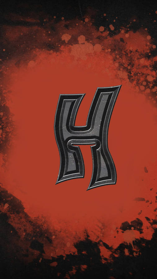 Grunge Letter H Wallpaper