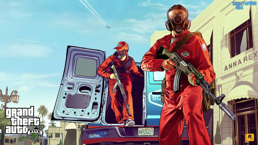 Gta 5 Robbers Wallpaper