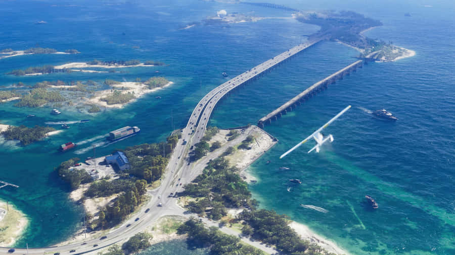 Gta 6 Coastal Bridge Design Wallpaper