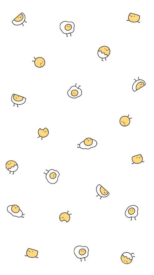 Gudetama Cute Iphone Lock Screen Wallpaper