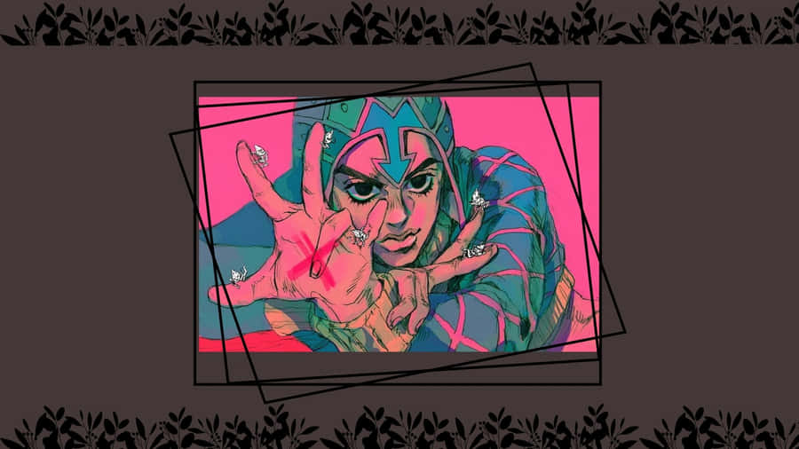 Guido Mista In Action - A Key Member Of The Passione Gang Wallpaper