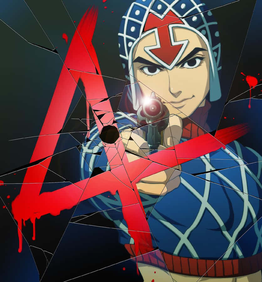 Guido Mista In Action - Jojo's Bizarre Adventure Wallpaper