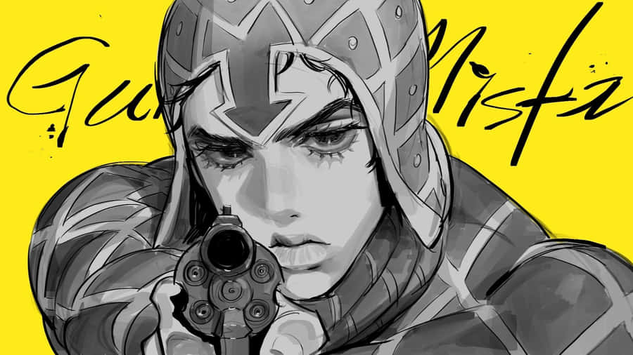 Guido Mista In Action Wallpaper