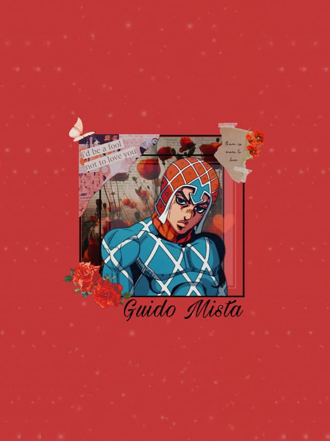 Guido Mista Ready For Battle In Jojo's Bizarre Adventure Wallpaper
