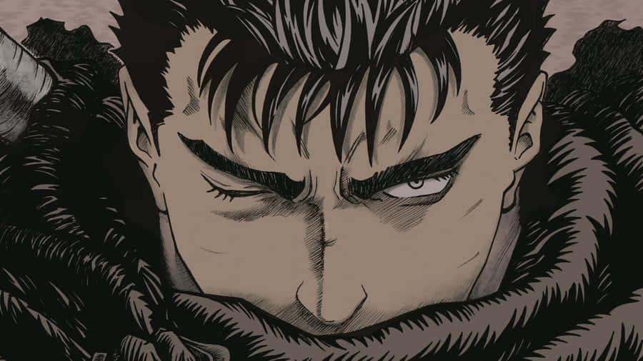 Guts Intense Close Up Wallpaper