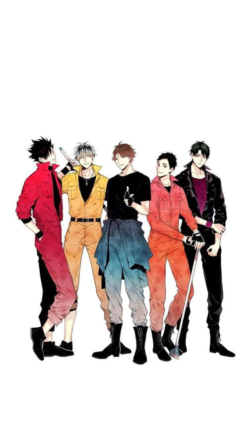 Haikyuu Captains Assemble Wallpaper