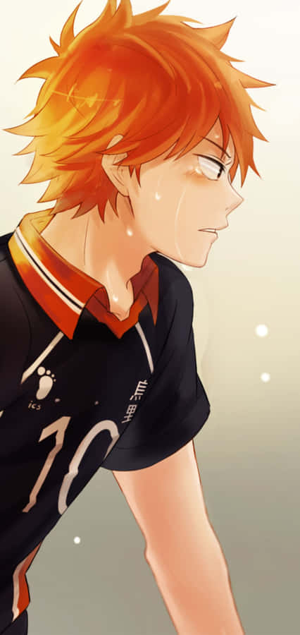 Haikyuu Iphone Shoyo Hinata Dutch Angle Wallpaper