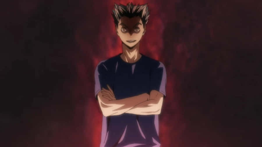 Haikyuu Volleyball Team Captains United Wallpaper