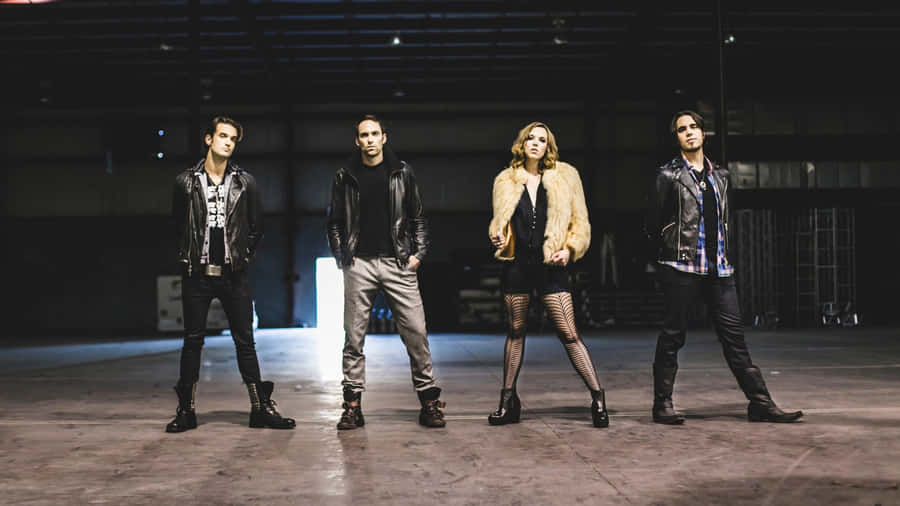 Halestorm Band Group Wallpaper