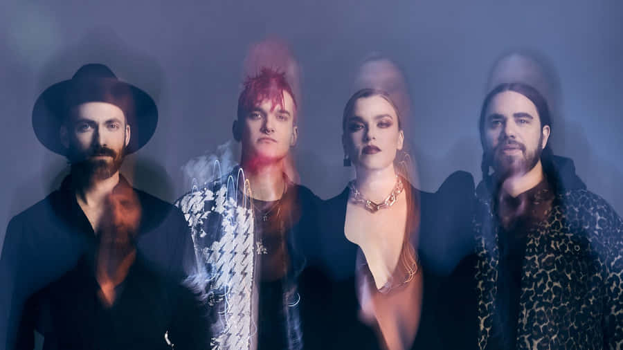 Halestorm Band Members Group Wallpaper