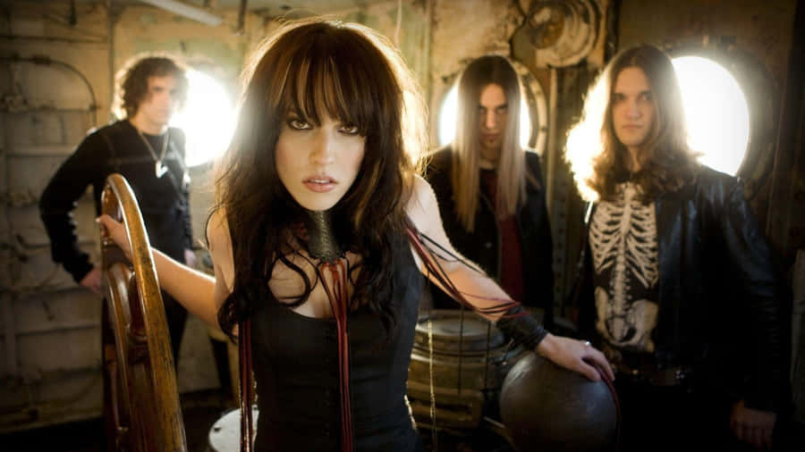 Halestorm Band Photo Wallpaper