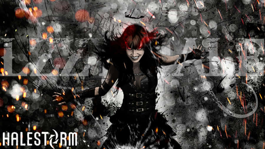 Halestorm Live Performance Wallpaper