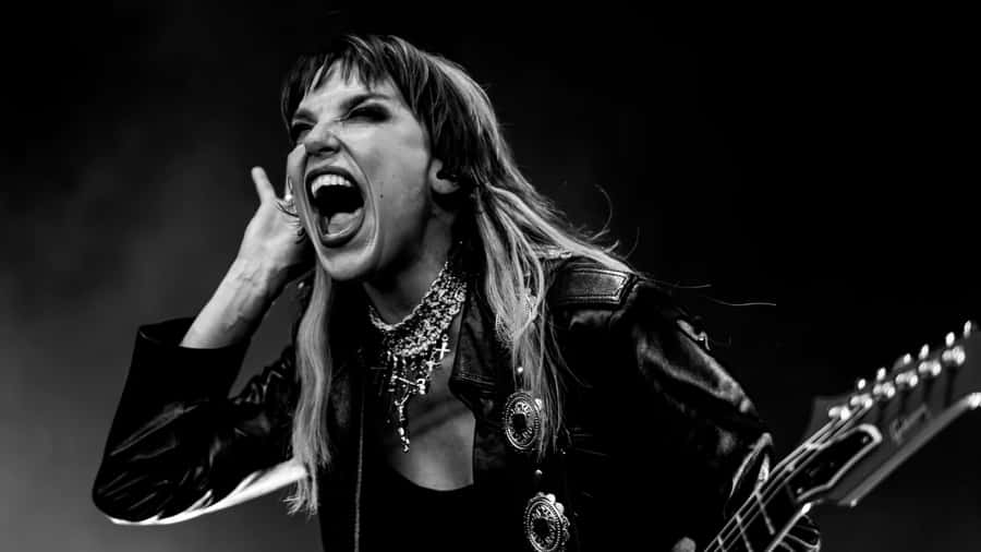 Halestorm Live Performance Wallpaper