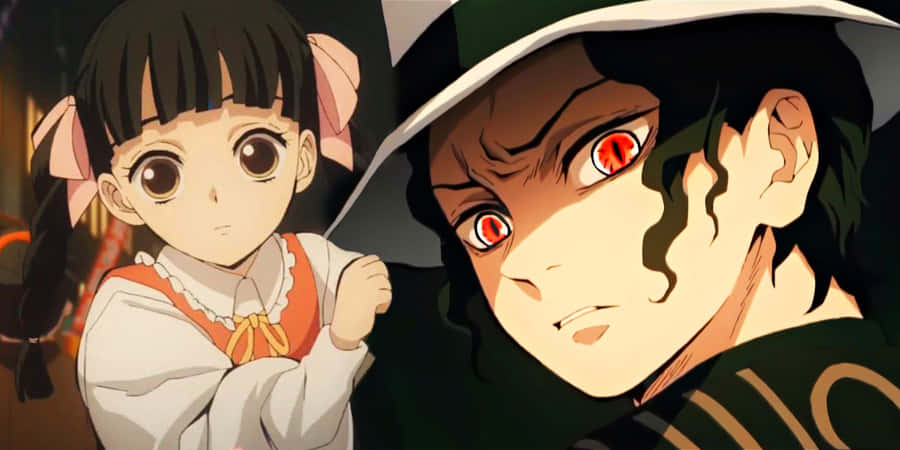 Half-demon Slayer In Action Wallpaper