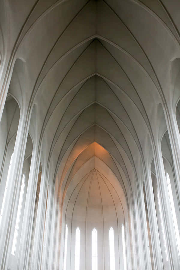 Hallgrimskirkja Lutheran Cathedral Church Wallpaper